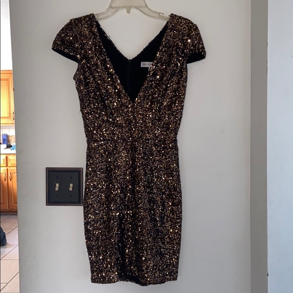 Dress the population  sequin dress - Picture 1 of 5